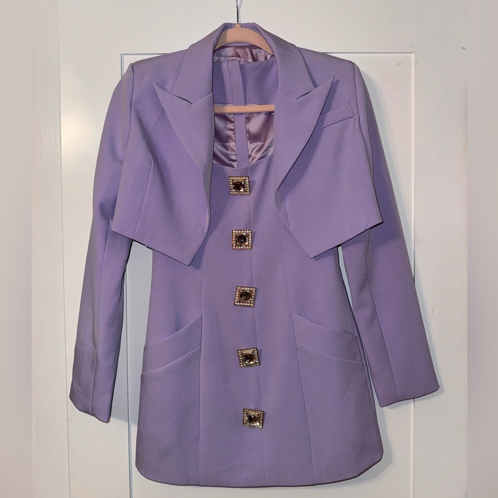 Catwalk Connection - Halsy two piece set (dress and jacket) - Picture 2 of 4